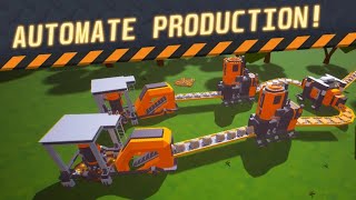 Scrap Factory Automation Gameplay Android screenshot 3