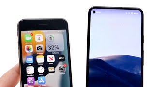 iPhone SE (2022) Vs Google Pixel 5A Speed Comparison
