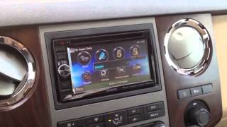2012 Ford F250 - Kenwood Nav with Sync Retention