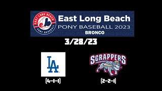 Dodgers vs Scrappers || Game 6 || 3/28/23 || FULL GAME