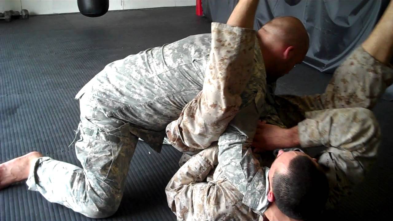 "Can Opener" Defense option 2 for USMC/Army Grappling YouTube