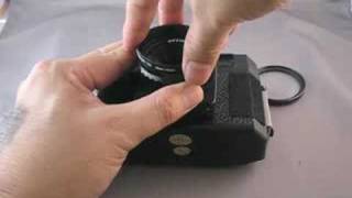 Holga Modification - Filter adapter