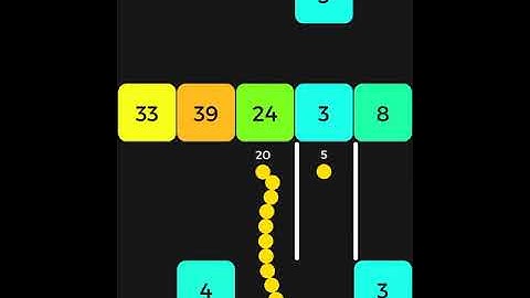 Snake VS Block gameplay on iPad