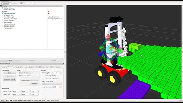 Path planning Demo with MoveIt Octomaps