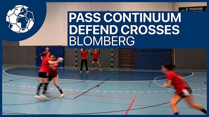 Passing Exercise - Crossing Continuum Handballtrai...