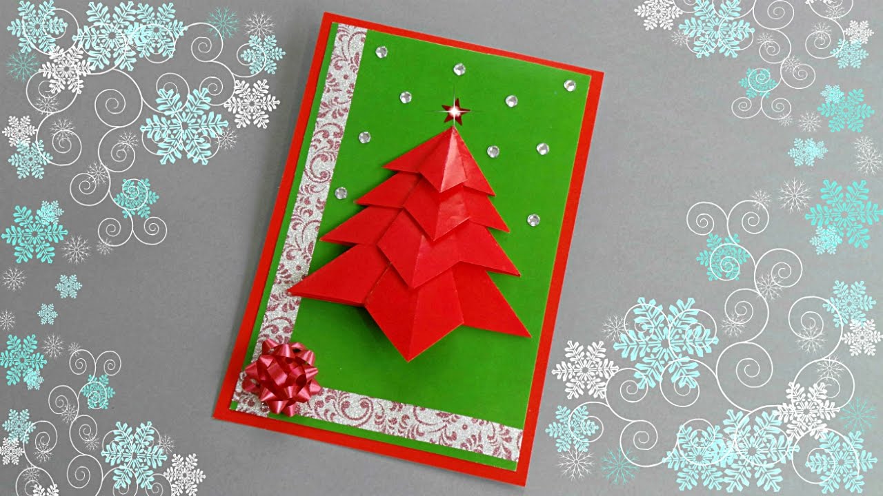 HANDMADE CHRISTMAS GREETING CARD MAKING IDEAS / DIY CARDS - YouTube