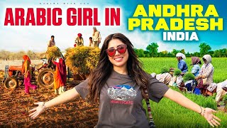 Arabic Girl Exploring Andhra Pradesh India 🇮🇳 
