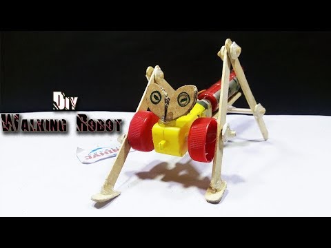 Diy Home Made Walking Robot - at Home | jahirul 