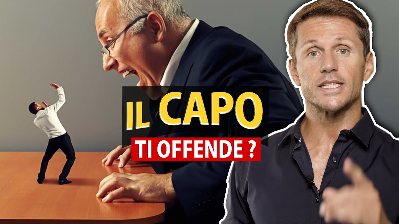 Il tuo CAPO ti OFFENDE? Ecco come difenderti | Avv. Angelo Greco