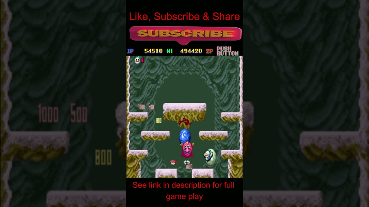 Snow Bros 1 Level 41 | Classic Arcade Gameplay | Blast from the Past