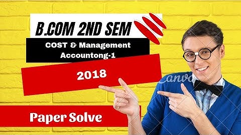 Sem-2 || CMA-1 || Full Paper Solve || 2018(Honours) || Calcutta University ||