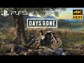 Days Gone PS5 4K HDR 60fps Gameplay Playstation 5