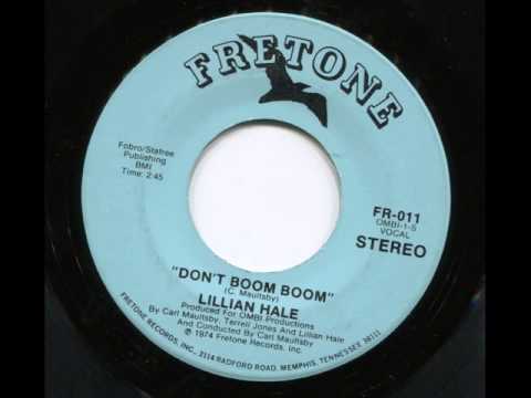 LILLIAN HALE - Don't boom boom - FRETONE