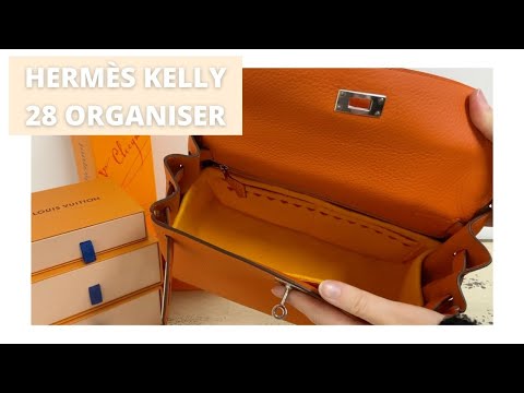 hermes kelly 25/28 bag insert/liner/organizer