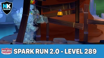Angry Birds Transformers - Spark Run Series - Level 289 - Featuring Optimus Maximus