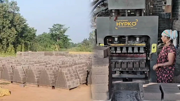 Latest Model Fly Ash Brick Machine || Double Hydraulic Brick Machine || HYPKO ENGINEERING INDIA