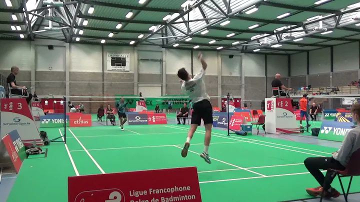 Belgian Junior 2021: Noah Haase (NL) vs Karim Krehmeier only set 1 (GER)