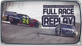 NASCAR Classic Full Race: Jeff Gordon and Jeff Burton tangle at Texas | 2010 Texas Motor Speedway screenshot 1