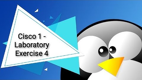 Data Communication & Networking 1 - Laboratory Exercise 004