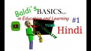 Baldi's Basics In Education And Learning | Android | Hindi Gameplay | Part 1 screenshot 2