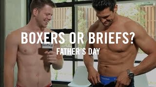 Fathers Day Special: Shirtless Dads Answer Boxers or Briefs