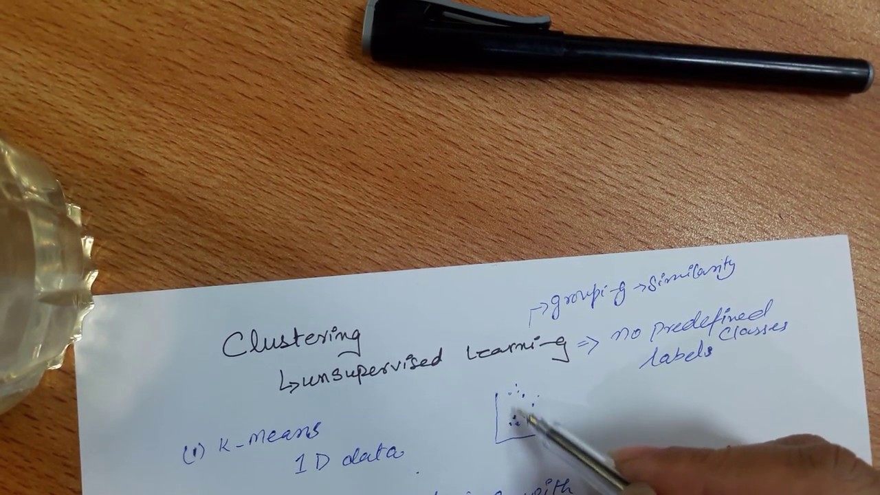 kmeans clustering algorithm in machine learning || explained with ...