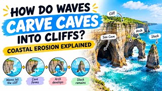 How Do Waves Carve Caves Into Cliffs 🌊 | Coastal Erosion Explained