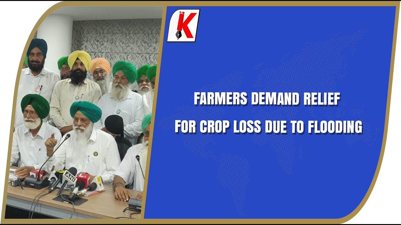 Farmers demand relief for crop loss due to flooding