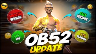 Free Fire Ob52 Update Optimized Apk Download Lag Fix Smooth Fps Ii Ff Ob52 Apk Download Link
