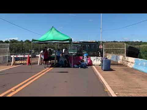 Coronavírus: Argentinos presos na Ponte Tancredo Neves