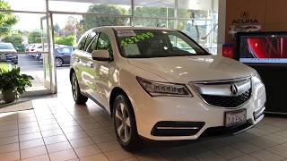 2015 Acura MDX stk# 19291 DM