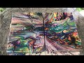 #241 DIPTYCH DRIZZLE Swipe Wreck and Spin Pour