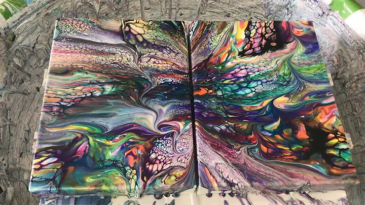 #241 DIPTYCH DRIZZLE Swipe Wreck and Spin Pour