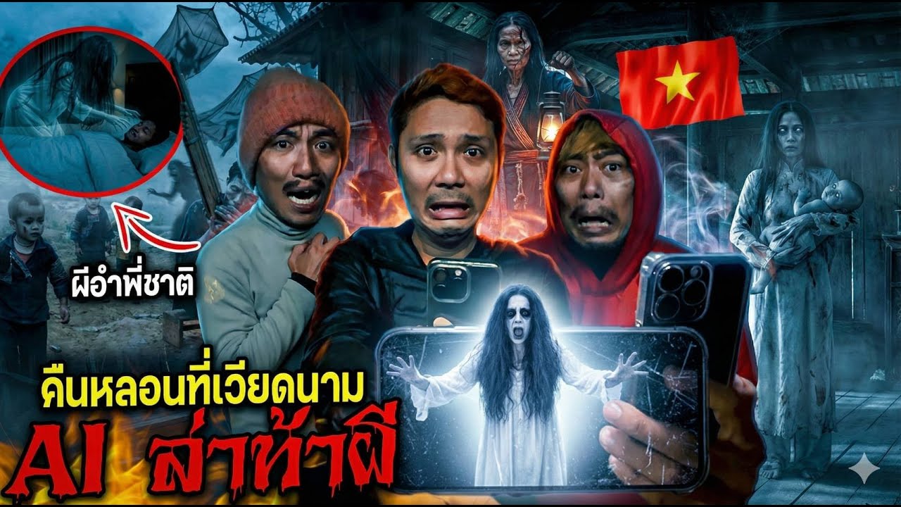 ​ช็อค! พี่ชาติโดนผีอำคาเตียง! ทริปเวียดนามเกือบขิต : เปิดเลนส์ส่องวิญญาณ EP3