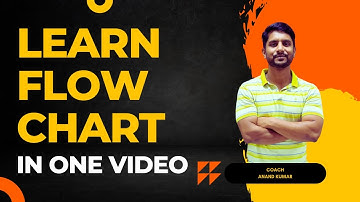 Introduction to Flow Chart | One Shot | Complete Flow Chart in One Video | With Example