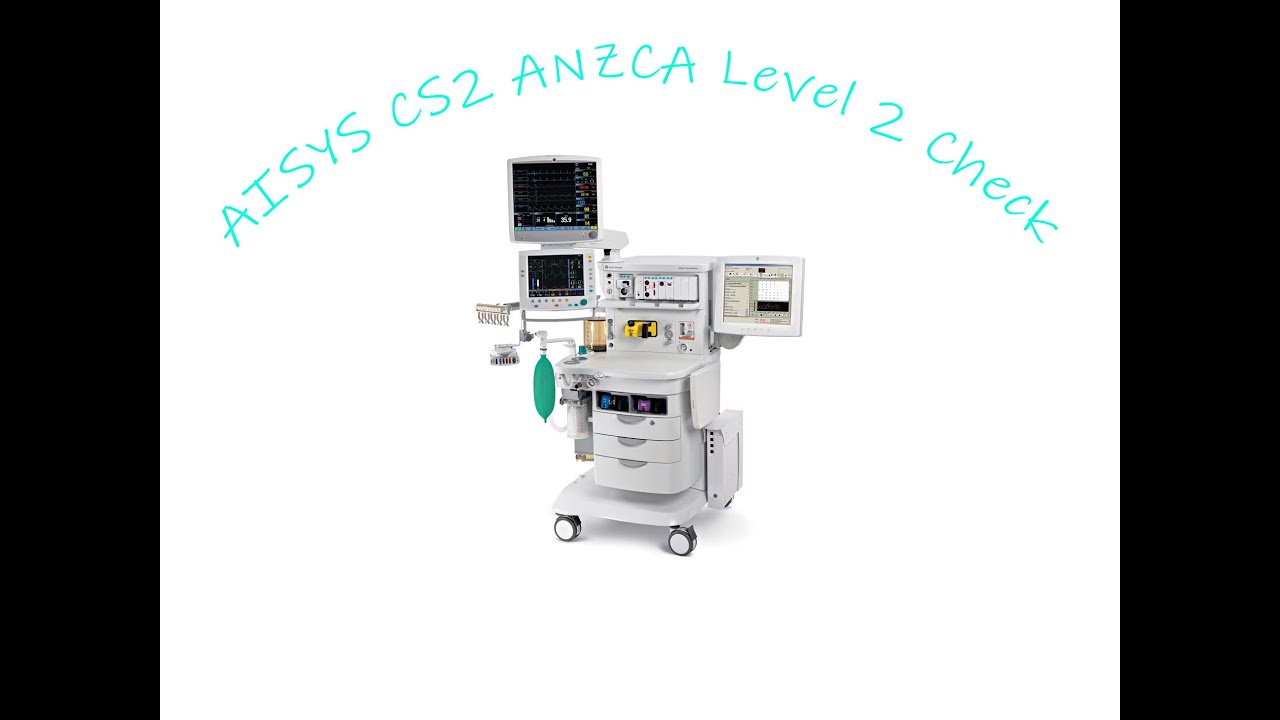 GE Aisys CS2 Full Check