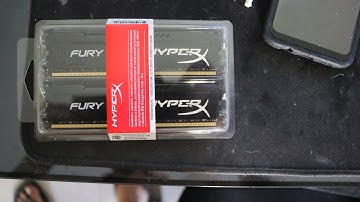 Kingston Hyperx DDR3 2x8GB(16GB)1866mhz CL10 Desktop Memory Unboxing