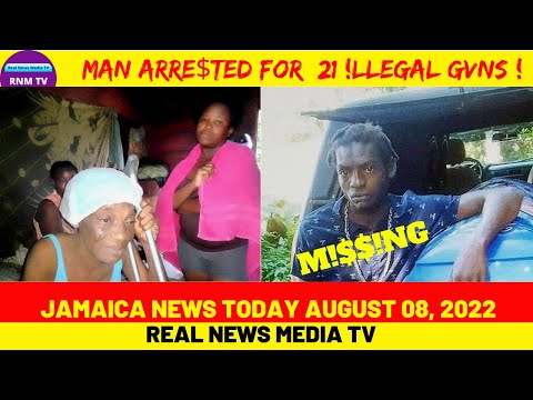 Jamaica News Today August 08, 2022/Real News Media TV thumbnail
