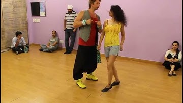 Zouk Camp with Marcos Fonseca at Zouk India - Basic Partnerwork on Bollywood "Mar Jawa"