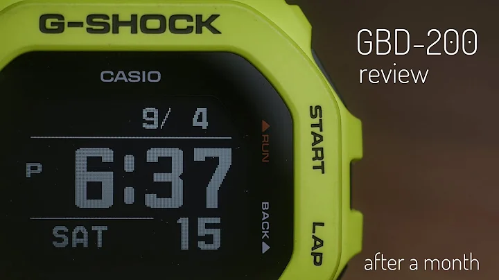 GBD-200 G-Shock review | Any good? - 天天要闻