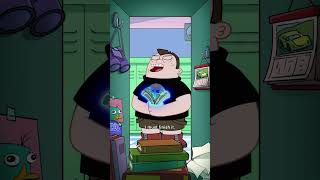 Buford's sandwich turns into a monster | Locker Diaries: Phineas and Ferb | Disney Channel Animation