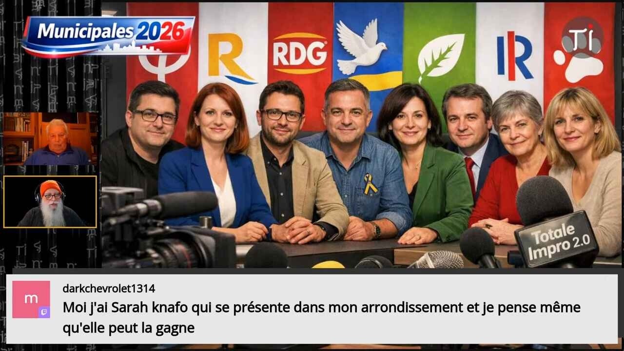 🔴 [LIVE] E05 - Elections Municipales 2026 du Ven 27/02/2026 – Totale Impro 2.0 – GSO Parisien