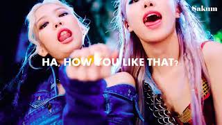 HOW YOU LIKE THAT -Blackpink(vers.GIF)-lyrics screenshot 5