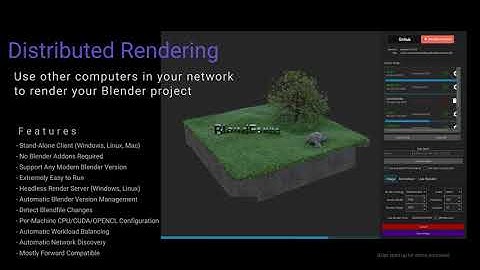 BlendFarm: Speed Up Your Blender Renders With Multiple Computers