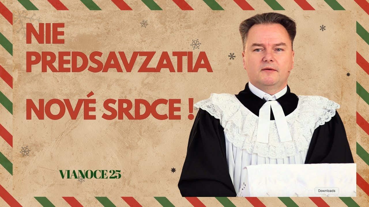 Nový rok nepotrebuje nové predsavzatia, ale nové srdce! 💓  l Vianoce 2025 I Tibor Jančík