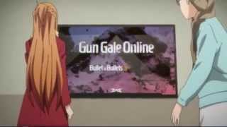 Sword Art Online Episode 12 Asuna See Kirito On Ggo Clip