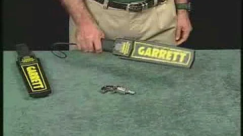 Garrett SuperScanner detector de metales manual, Español