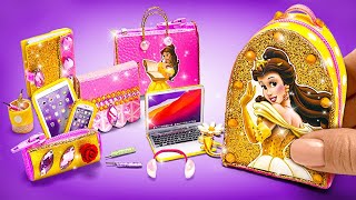 Let's Make Glittery School Supplies For Princess