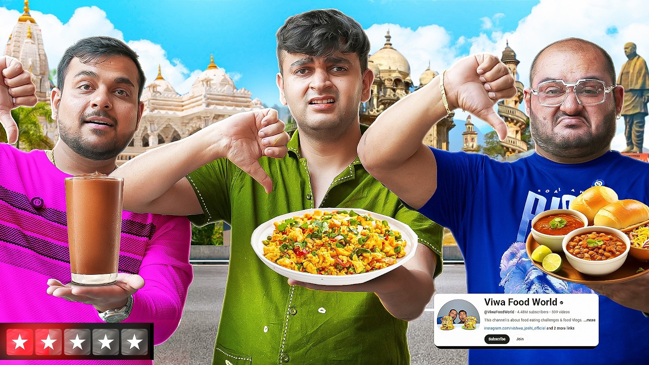 Trying Every 5 Star Rated Gujarat Street Food w/ @ViwaFoodWorld