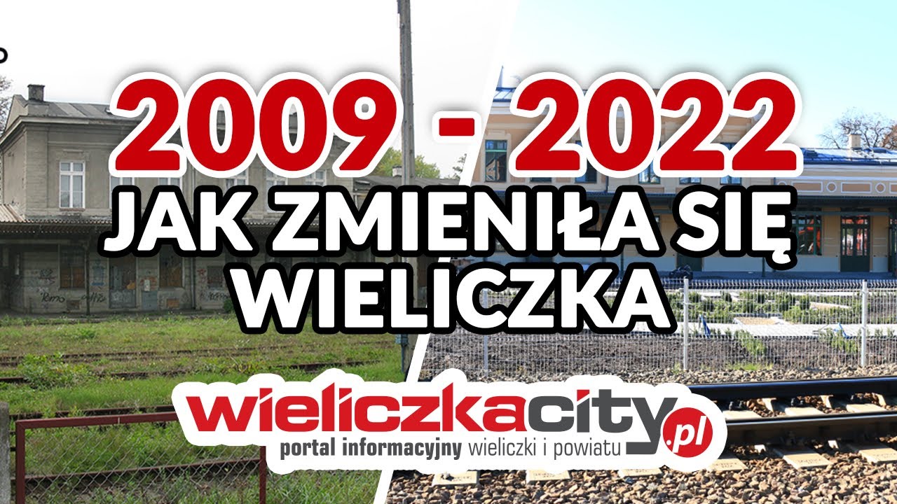 Zobacz jak zmieniło się miasto Wieliczka w latach 2009 - 2022 r.